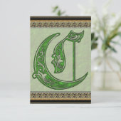 レターC招待状 招待状 (スタンド正面)