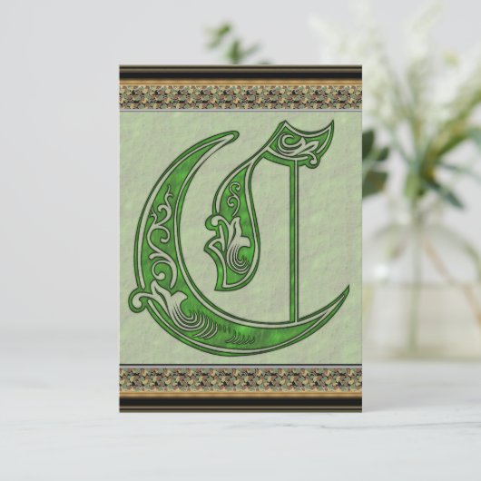 レターC招待状 招待状 (スタンド正面)