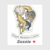 レターC誕生日カスタマイズシール シール (シート)