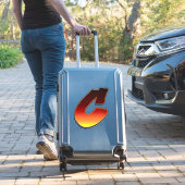 レターC – 炎 シール (スーツケースインサイチュ)