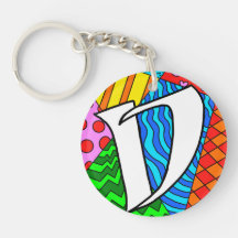 レターDカラフル