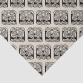 レターEケルト結び目模様ヴィンテージモノグラム 薄葉紙 (詳細)