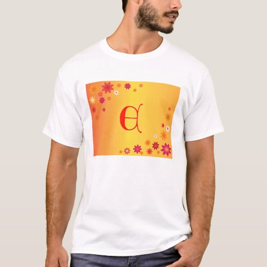 レターEシャツ Tシャツ (正面)
