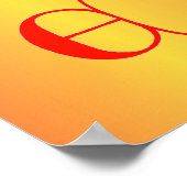 レターEポスター ポスター (角)