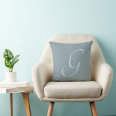 レターGモノグラムイニシャルカスタム クッション (椅子)