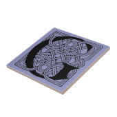 レターGヴィンテージケルト結び目模様モノグラム タイル (側面)