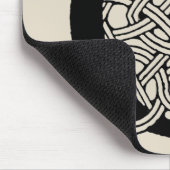 レターGヴィンテージケルト結び目模様モノグラム マウスパッド (コーナー)