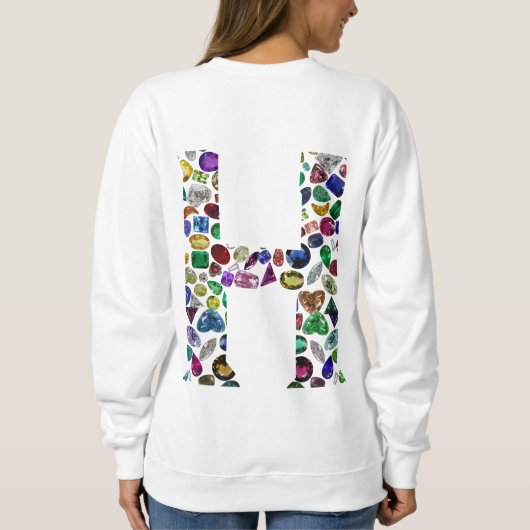 レターHモノグラム スウェットシャツ (裏面)