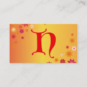 レターH名刺 名刺 (裏面)