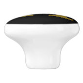 レターH金ゴールド セラミックノブ (側面)