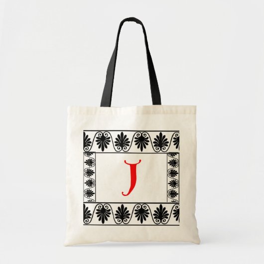 レターJバッグ トートバッグ (正面)