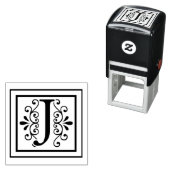 レターJモノグラム セルフインキングスタンプ (インサイチュ)