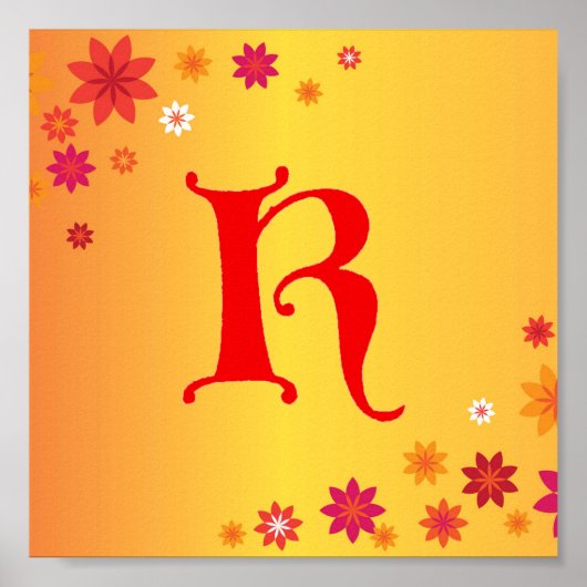 レターKポスター ポスター (正面)