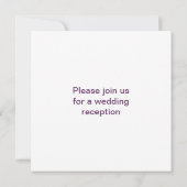 レターKモノグラム(紋章の)フラ・ダ・リ 招待状 (裏面)