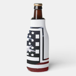 レターLモノグラムイニシャルUSA ボトルクーラー