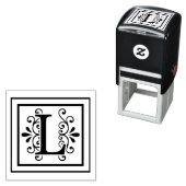 レターLモノグラム セルフインキングスタンプ (インサイチュ)