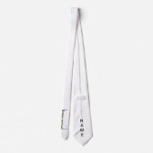 レターLモノグラム ネクタイ (裏面)