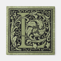 レターL最初の文字モノグラム