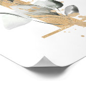 レターPモノグラムポスター ポスター (角)