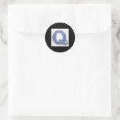 レターQシール ラウンドシール (バッグ)