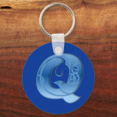 レターQ キーホルダー (正面)