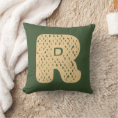 レターRデザイン。 クッション (ブランケット)