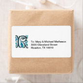 レターRモノグラム ラベル (インサイチュ)