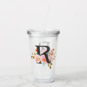 レターR アクリルタンブラー (裏面)