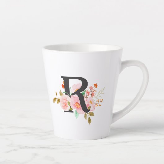 レターR カフェラテマグ (右)