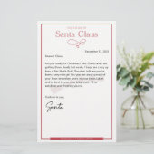 レターSanta Nice編集可能 (スタンド正面)