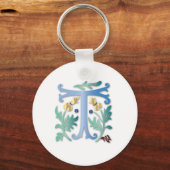 レターTモノグラム キーホルダー (正面)