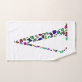 レターVモノグラム ハンドタオル (ハンドタオル)