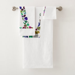 レターVモノグラム バスタオルセット