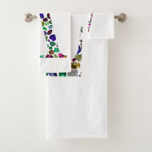 レターVモノグラム バスタオルセット (インサイチュ)