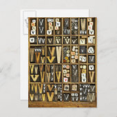 レターV ポストカード (正面/裏面)