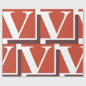 レターV ラッピングペーパー (フラット)