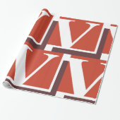 レターV ラッピングペーパー (アンロールド)