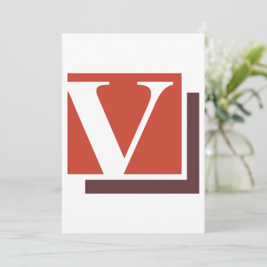 レターV 招待状 (スタンド正面)