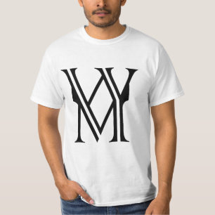 レターW&M （ホワイトライブマター） Tシャツ