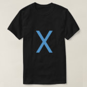 レターX Tシャツ (デザイン正面)