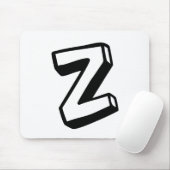 レターZ マウスパッド (マウス)