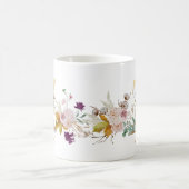 レターZ -金ゴールドフローラ名シスター同僚の友人 コーヒーマグカップ (中央)