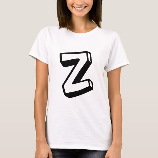 レターZ Tシャツ (正面)