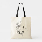 レタ素朴ーCファームハウストレンディーモノグラムの  トートバッグ (裏面)