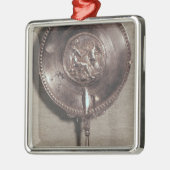 レダおよび白鳥を描写する手鏡 メタルオーナメント (左)