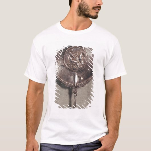 レダおよび白鳥を描写する手鏡 Tシャツ (正面)