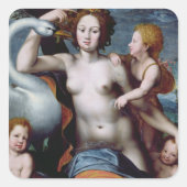 レダと白鳥 スクエアシール (正面)