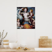 レダと白鳥 ポスター (キッチン)