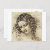 レダの勉強 ポストカード (正面/裏面)