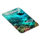 レダンマレーシアのスキューバダイビング マグネット (右側)